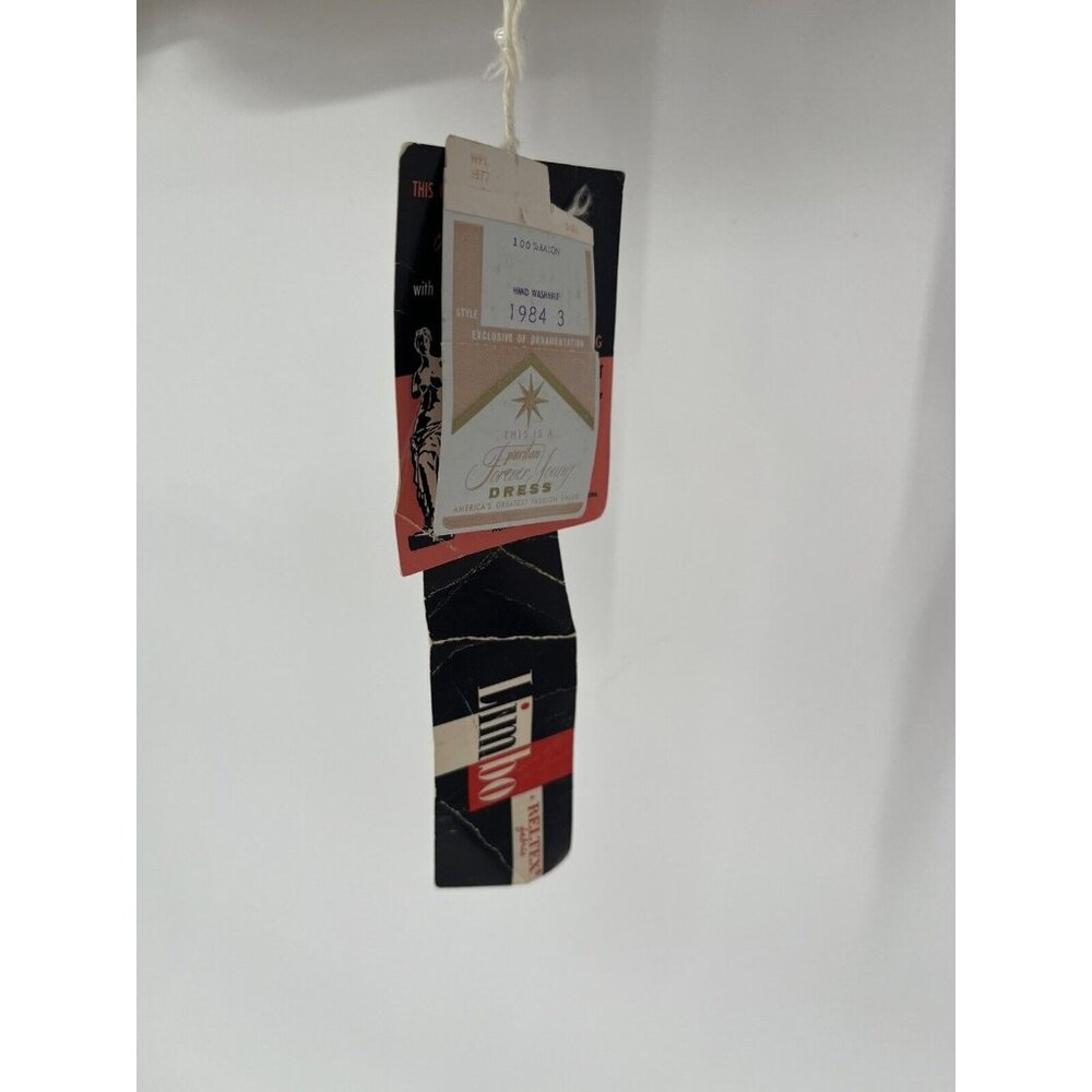 Vintage 60s GLORIA SWANSON Puritan Forever Young Cropped Black Jacket No Size - Picture 3 of 5
